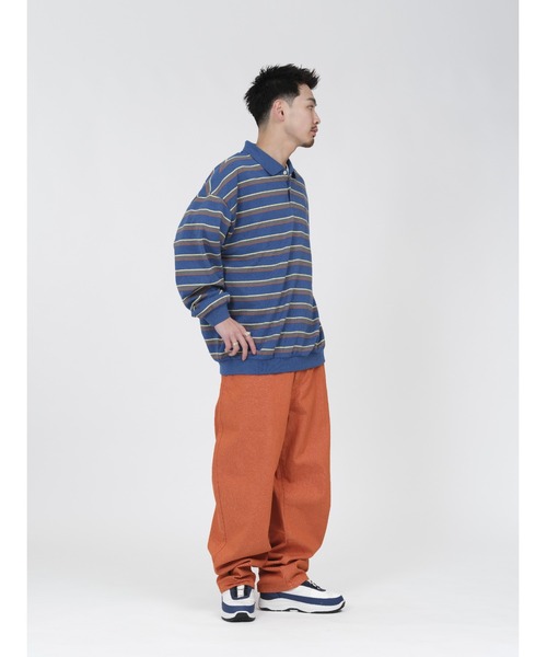 セール】BORDER L/S POLO（ポロシャツ）｜KEBOZ（ケボズ）の