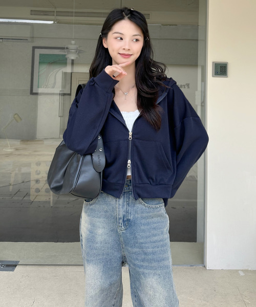 ニットドッキングデニムジャケット ニットドッキングデニムジャケット