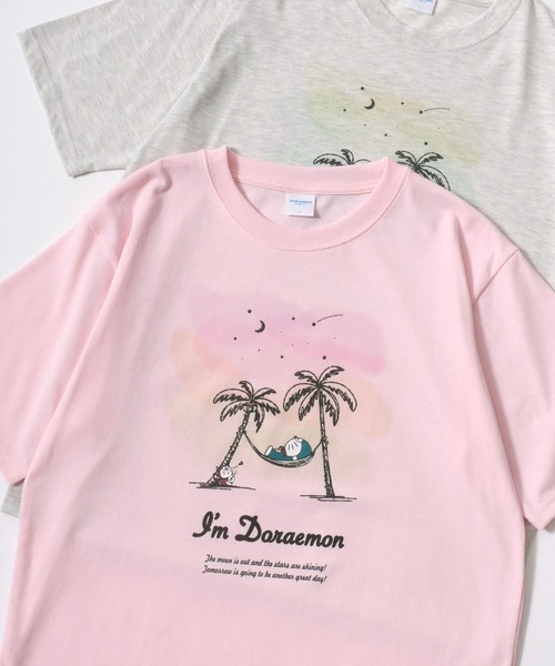 MARUKAWA（マルカワ）の「I’m Doraemon/ドラえもん フロント バックプリント ワンポイント刺繍 半袖Tシャツ レディース メンズ（Tシャツ/カットソー・レディース・ブラック/イエロー/アイボリー/ラベンダー/ブラック系その他/ベージュ系その他/グリーン系その他/ダークブルー/イエロー系その他/ピンク系その他/ブルーグリーン/グレイッシュベージュ/ブラック系その他2/ブラック系その他3/ブラック系その他4/ベージュ系その他2・LL/M/L）」の16枚目の写真