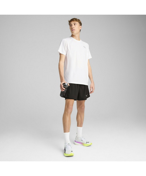 PUMA（プーマ）の「PUMA プーマ メンズ ランニング ラン ヴェロシティ 半袖 Tシャツ（Tシャツ/カットソー・メンズ・ホワイト/グリーン系その他/ブラック・LARGE/XX-LARGE/X-LARGE/MEDIUM/SMALL）」の5枚目の写真