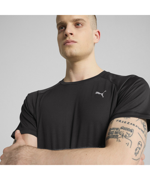 PUMA（プーマ）の「PUMA プーマ メンズ ランニング ラン ヴェロシティ 半袖 Tシャツ（Tシャツ/カットソー・メンズ・ホワイト/グリーン系その他/ブラック・LARGE/XX-LARGE/X-LARGE/MEDIUM/SMALL）」の8枚目の写真