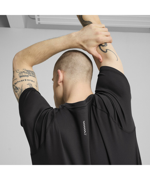 PUMA（プーマ）の「PUMA プーマ メンズ ランニング ラン ヴェロシティ 半袖 Tシャツ（Tシャツ/カットソー・メンズ・ホワイト/グリーン系その他/ブラック・LARGE/XX-LARGE/X-LARGE/MEDIUM/SMALL）」の11枚目の写真