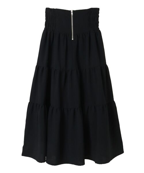 ELENCARE DUE（エレンカーレデュエ）の「・ELENCARE DUE リネンライクティアードスカート（スカート・レディース・アイボリー/ブラック/ブルー・FREE）」の20枚目の写真
