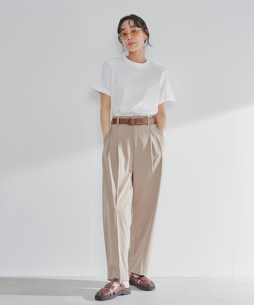 25SSクリーニング済　コットンパワーショルダーTシャツ セール】Regency works（リージェンシーワークス）パワー