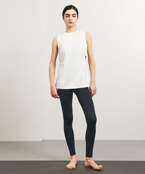 TO UNITED ARROWS(トゥーユナイテッドアローズ)の「<TO UNITED ARROWS>UPDRIFT サイドホール タンクトップ(タンクトップ・レディース・オフホワイト/ピンク/ブラック・FREE)」の9枚目の写真