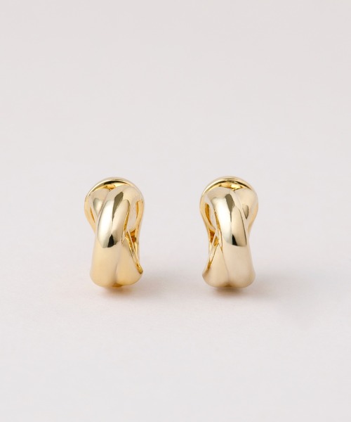 CALIN STANDARD(カリンスタンダード)の「◆金属アレルギー対応◆◆made in japan◆【痛くない】【落ちにくい】【片手で簡単】クロス マグネットイヤリング(イヤリング・レディース・ゴールド/シルバー・FREE)」の1枚目の写真