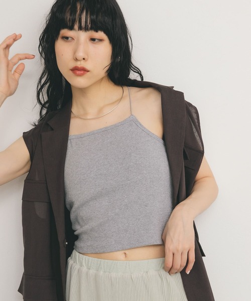 「KBF」 キャミソールブラウス ONE ネイビー レディース KBF 「KBF」 長袖ブラウス ONE ネイビー レディース : ZOZOTOWN