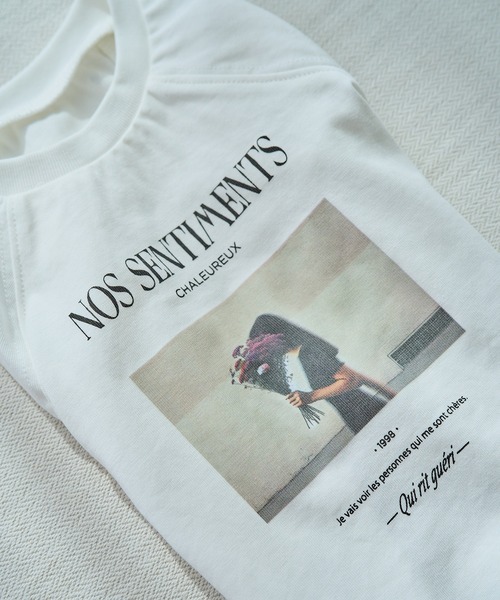 ROPE' PICNIC(ロペピクニック)の「【DOG】RENUフォト&ロゴTシャツ/リンクコーデ(ペットウェア・レディース・ホワイト/ホワイト系その他2・S/M/L/D)」の18枚目の写真