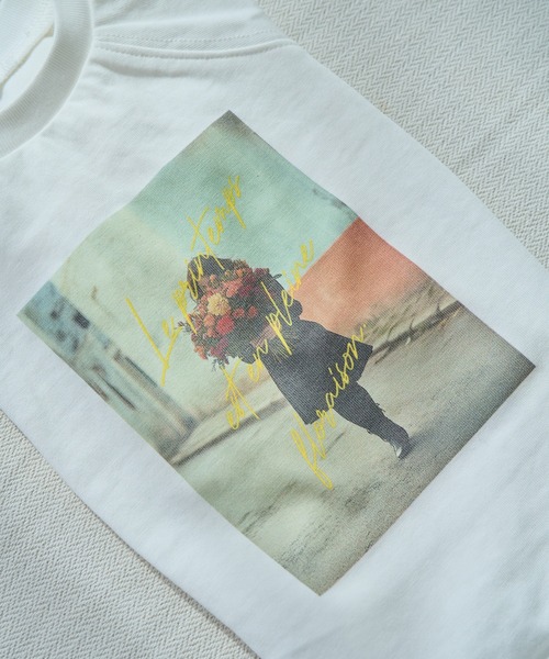 ROPE' PICNIC(ロペピクニック)の「【DOG】RENUフォト&ロゴTシャツ/リンクコーデ(ペットウェア・レディース・ホワイト/ホワイト系その他2・S/M/L/D)」の17枚目の写真