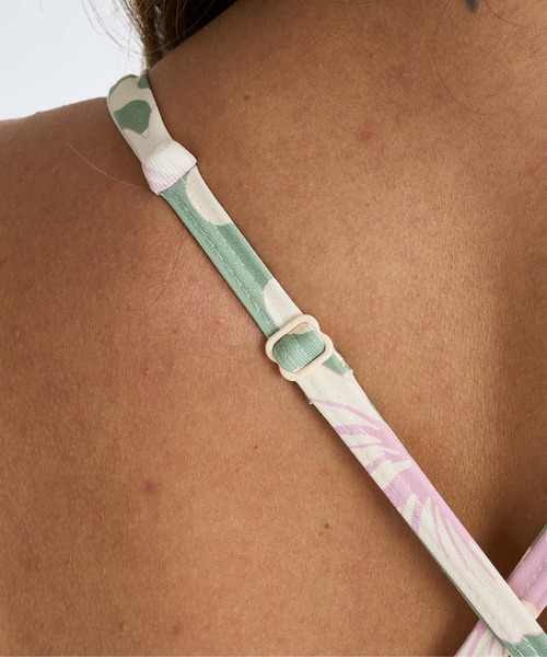 ROXY（ロキシー）の「PARTY WAVES BIKINI/ロキシービキニ(水着)（水着・レディース・グリーン/ブラウン/ブラック・MEDIUM/LARGE/SMALL）」の10枚目の写真