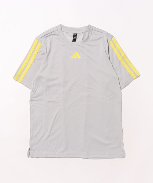 adidas(アディダス)の「《adidas》K TR-ES 3ST Tシャツ(Tシャツ/カットソー・キッズ・ホワイト×ブラック/ライトブルー/グレー系その他/ブルー/オリーブ/ブラック×ホワイト・130/140/150/160)」の3枚目の写真