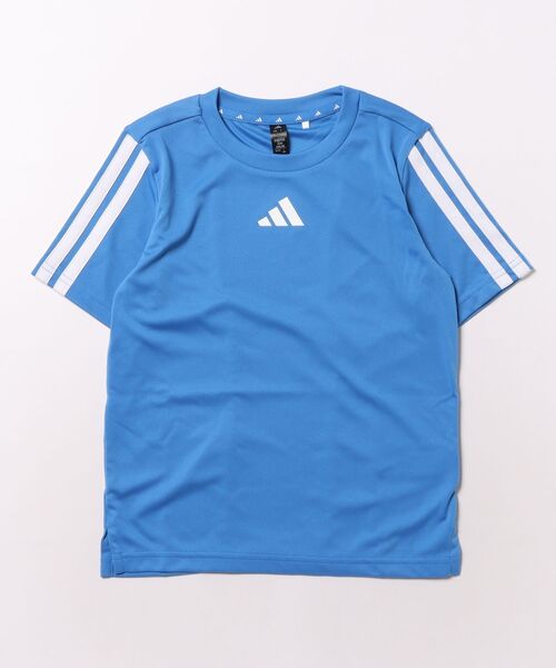 adidas(アディダス)の「《adidas》K TR-ES 3ST Tシャツ(Tシャツ/カットソー・キッズ・ホワイト×ブラック/ライトブルー/グレー系その他/ブルー/オリーブ/ブラック×ホワイト・130/140/150/160)」の6枚目の写真