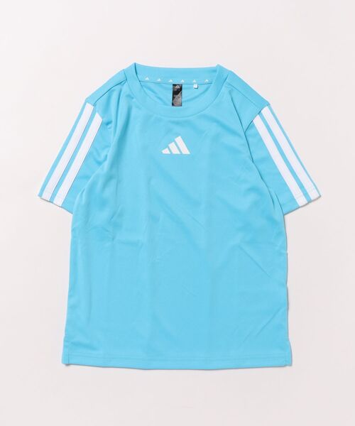 adidas(アディダス)の「《adidas》K TR-ES 3ST Tシャツ(Tシャツ/カットソー・キッズ・ホワイト×ブラック/ライトブルー/グレー系その他/ブルー/オリーブ/ブラック×ホワイト・130/140/150/160)」の5枚目の写真