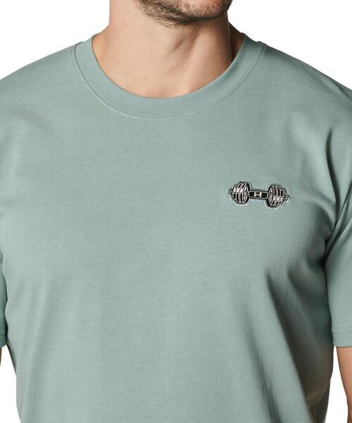 UNDER ARMOUR(アンダーアーマー)の「UAヘビーウエイト パッチ ショートスリーブ Tシャツ(ライフスタイル/メンズ)(Tシャツ/カットソー・メンズ・カーキ系・M/2XL/L/XL/S/3XL/5XL)」の13枚目の写真