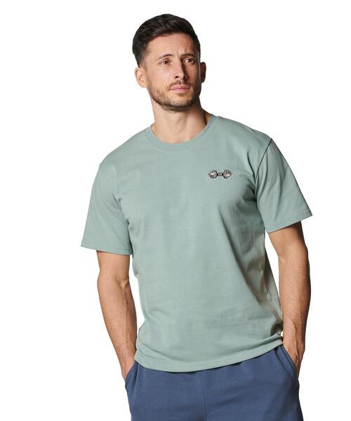 UNDER ARMOUR(アンダーアーマー)の「UAヘビーウエイト パッチ ショートスリーブ Tシャツ(ライフスタイル/メンズ)(Tシャツ/カットソー・メンズ・カーキ系・M/2XL/L/XL/S/3XL/5XL)」の10枚目の写真