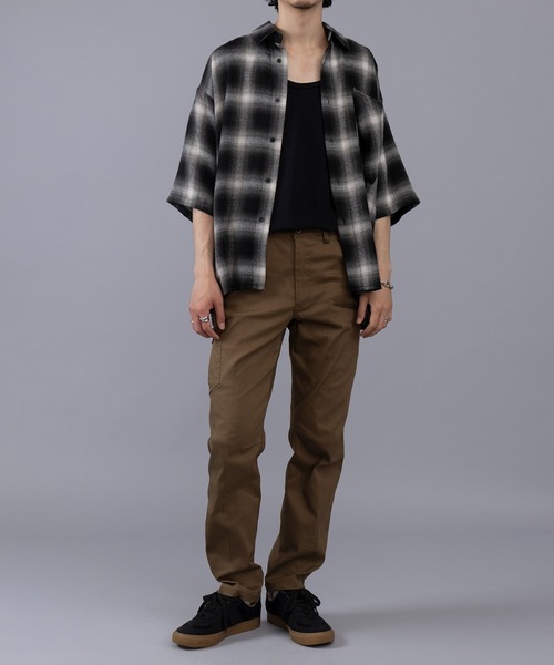FORECAST(フォーキャスト)の「【FORECAST】T/Cストレッチカーゴパンツ 6774(カーゴパンツ・メンズ・キャメル/オリーブ/ネイビー・3L/LL/L/M)」の10枚目の写真