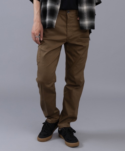 FORECAST(フォーキャスト)の「【FORECAST】T/Cストレッチカーゴパンツ 6774(カーゴパンツ・メンズ・キャメル/オリーブ/ネイビー・3L/LL/L/M)」の5枚目の写真