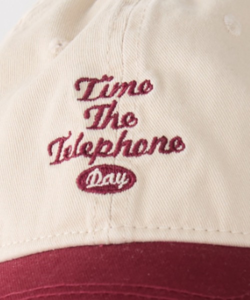 Auntie Rosa Holiday（アンティローザホリデー）の「バイカラーロゴ刺繍キャップ（キャップ・レディース・ネイビー/ブラウン/アイボリー・FREE）」の15枚目の写真