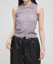 「ZOZOTOWN限定」「Louren/ローレン」knit bare top/ニットブラトップ/ビスチェ レディース ZOZOTOWN限定》【Louren/ローレン】knit bare top/ニットブラ