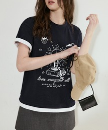 fano studios レイヤードデザイン プリントTシャツ FX25S006 レイヤードデザイン プリントTシャツ FX25S006【Fano Studios
