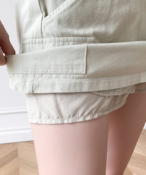 Teem Store（チームストア）の「【ベルト付き】カーゴタイトミニスカート（スカート・レディース・ベージュ/ブラック・L/M）」の14枚目の写真
