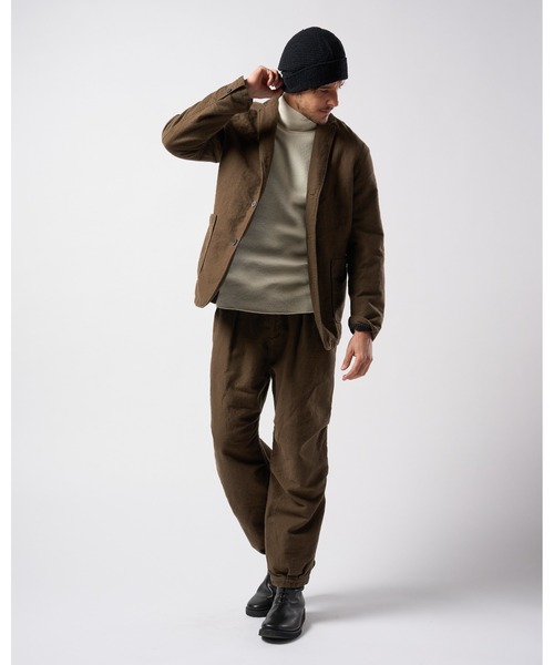 wjk（ダヴルジェイケイ）の「vintage 2-tuck easy trousers（その他パンツ・メンズ・ダークオリーブ/ダークグレー・SMALL/MEDIUM/LARGE/X-LARGE）」の18枚目の写真