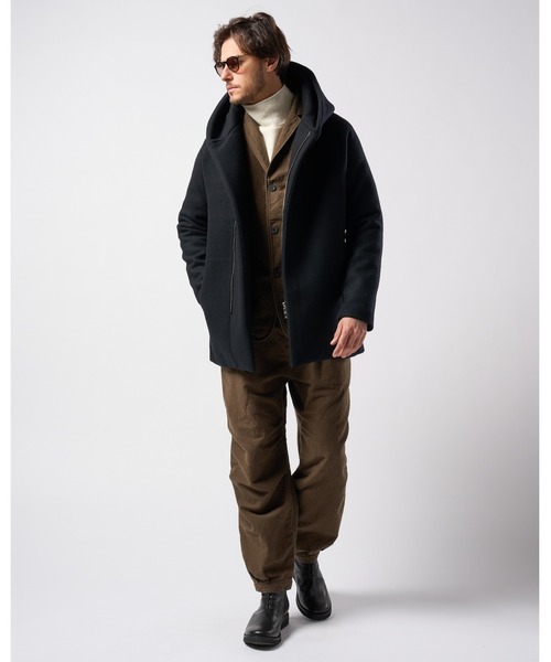 wjk（ダヴルジェイケイ）の「vintage 2-tuck easy trousers（その他パンツ・メンズ・ダークオリーブ/ダークグレー・SMALL/MEDIUM/LARGE/X-LARGE）」の16枚目の写真