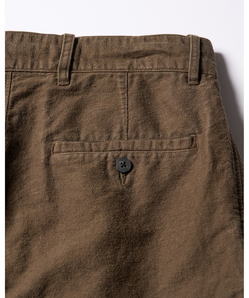 wjk（ダヴルジェイケイ）の「vintage 2-tuck easy trousers（その他パンツ・メンズ・ダークオリーブ/ダークグレー・SMALL/MEDIUM/LARGE/X-LARGE）」の3枚目の写真