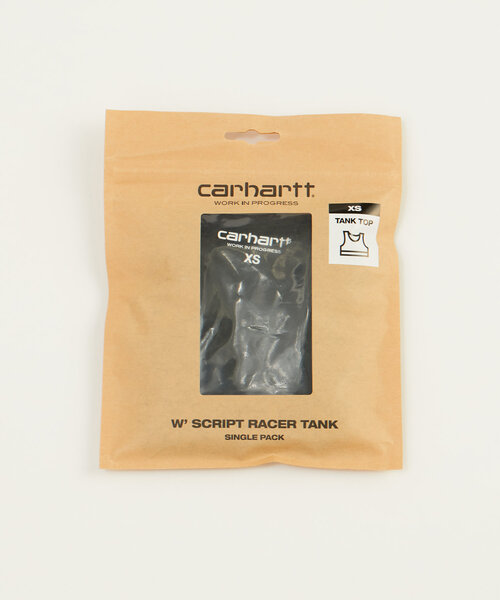 タンクトップ ノースリーブ 「Carhartt WIP」W' SCRIPT RACER TANK レディース Carhartt WIP Script Racer Tank | White – Page Script Racer Tank