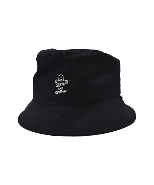 THRASHER（スラッシャー）の「THRASHER/スラッシャー キッズ ハット GONZ SAD BUCKET HAT K-THR-H02K（ハット・キッズ・ベージュ/パープル/ブラック・YOUTH）」の2枚目の写真