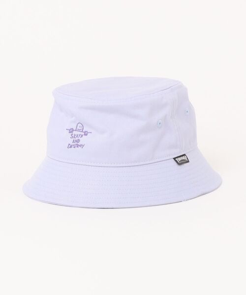 THRASHER（スラッシャー）の「THRASHER/スラッシャー キッズ ハット GONZ SAD BUCKET HAT K-THR-H02K（ハット・キッズ・ベージュ/パープル/ブラック・YOUTH）」の19枚目の写真