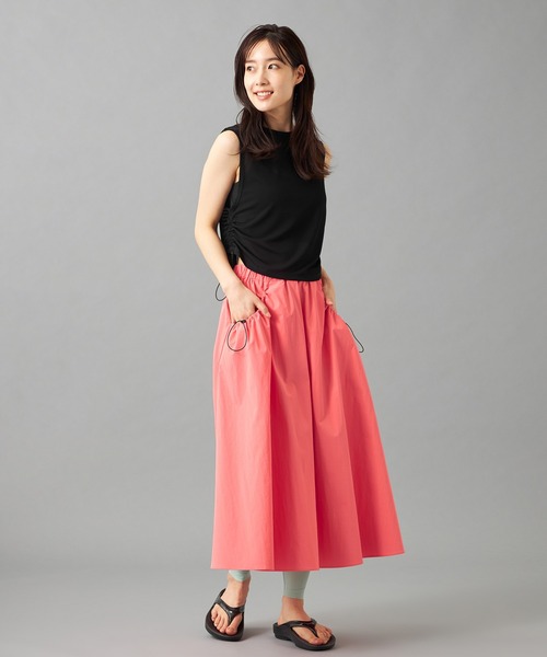 Chacott（チャコット）の「タフタAラインスカート（スカート・レディース・レッド/ブラック・M）」の8枚目の写真