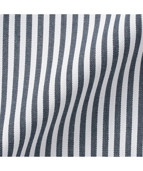 TOKYO SHIRTS（トウキョウシャツ）の「【超形態安定】 形態安定ノーアイロン スキッパー 7分袖ビジネスワイシャツ（ビジネスシャツ・レディース・ブルー・L/S/M/LL/XL）」の5枚目の写真
