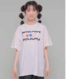 コットン100％ カットソー ワンピース」に該当するファッション