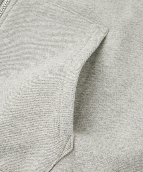 X-girl（エックスガール）の「CIRCLE LOGO AND FACE ZIP UP SWEAT HOODIE（パーカー・レディース・アッシュ/ブラック/バーガンディー・S/M）」の11枚目の写真