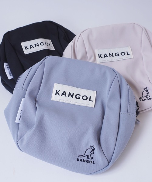 KANGOL(カンゴール)の「【 KANGOL / カンゴール 】 ワンポイント ショルダーポーチ(ショルダーバッグ・レディース・アイボリー/ブラック/グレー・FREE)」の3枚目の写真