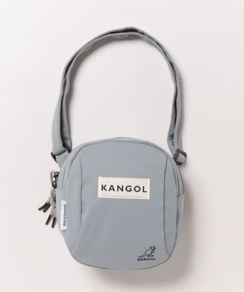 KANGOL(カンゴール)の「【 KANGOL / カンゴール 】 ワンポイント ショルダーポーチ(ショルダーバッグ・レディース・アイボリー/ブラック/グレー・FREE)」の10枚目の写真