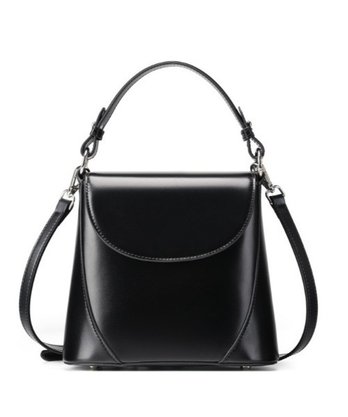 NiiNa(ニーナ)の「【 NiiNa / ニーナ 】【高品質牛革】2wayワンハンドルバケットバッグ(ショルダーバッグ・レディース・ホワイト/ブラウン/ブラック・FREE)」の8枚目の写真