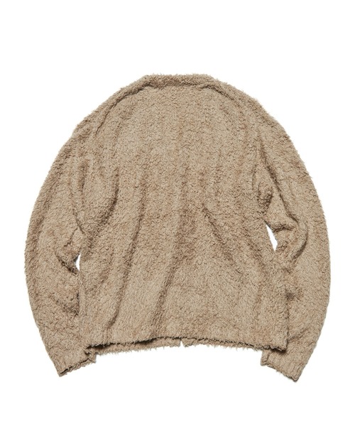 SOPHNET.（ソフネット）の「TROLL CARDIGAN（カーディガン/ボレロ・メンズ・ブラック/ベージュ・1/2/3/4/5）」の7枚目の写真