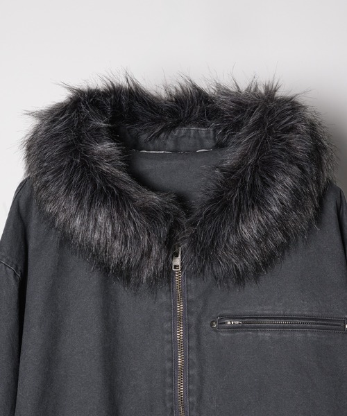 AIVER（アイバー）の「AIVER　ダックパーカーブルゾン（ブルゾン・メンズ・カーキ/ブラック/グレー・LARGE/MEDIUM/SMALL）」の8枚目の写真