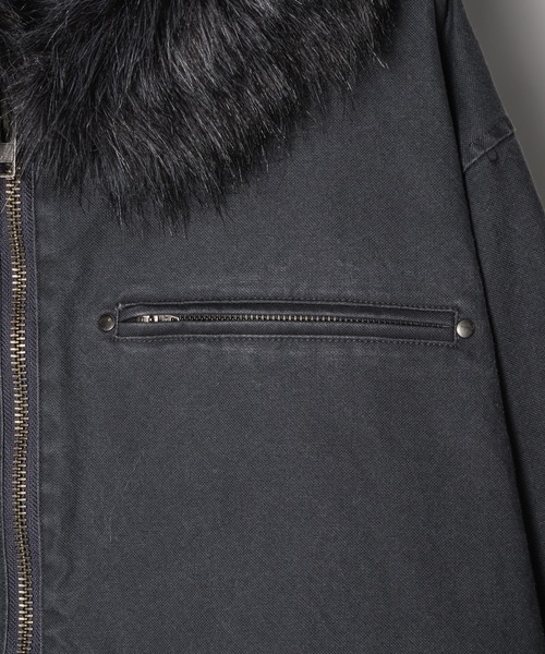 AIVER（アイバー）の「AIVER　ダックパーカーブルゾン（ブルゾン・メンズ・カーキ/ブラック/グレー・LARGE/MEDIUM/SMALL）」の10枚目の写真