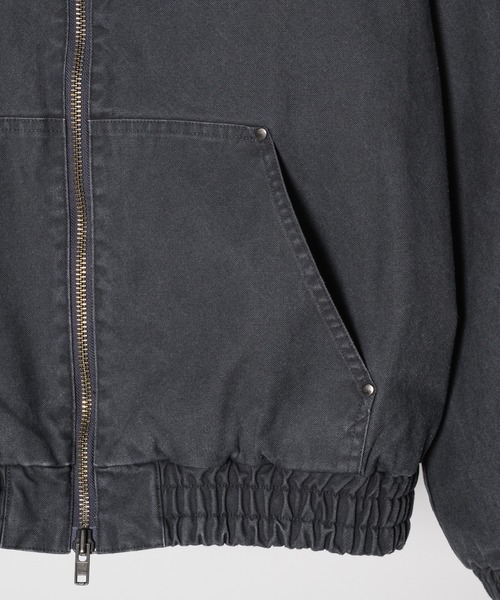 AIVER（アイバー）の「AIVER　ダックパーカーブルゾン（ブルゾン・メンズ・カーキ/ブラック/グレー・LARGE/MEDIUM/SMALL）」の12枚目の写真