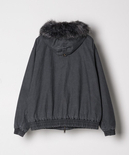AIVER（アイバー）の「AIVER　ダックパーカーブルゾン（ブルゾン・メンズ・カーキ/ブラック/グレー・LARGE/MEDIUM/SMALL）」の6枚目の写真