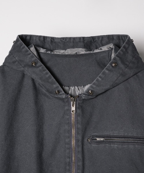 AIVER（アイバー）の「AIVER　ダックパーカーブルゾン（ブルゾン・メンズ・カーキ/ブラック/グレー・LARGE/MEDIUM/SMALL）」の20枚目の写真