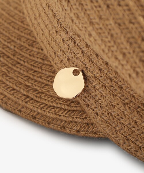 Afternoon Tea(アフタヌーンティー)の「洗えるUVキャスケット(キャスケット・レディース・アイボリー/ライトブラウン・ONE SIZE)」の12枚目の写真