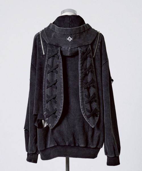 レフレム スウェット 肩ZIP レフレム スウェット 肩ZIP安価