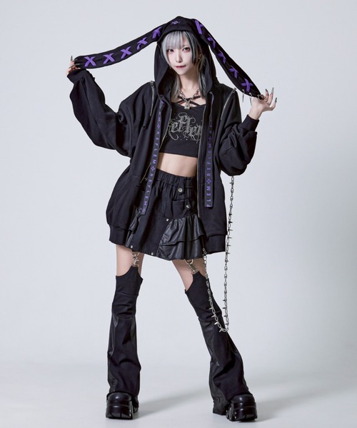 REFLEM/レフレム ハーフZIPレイヤードパーカー/ジップアップパーカー REFLEM（レフレム）の「『REFLEM/レフレム』ハーフZIPレイヤード