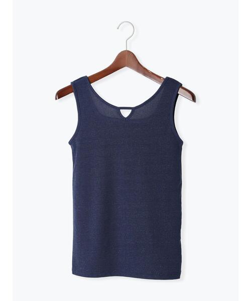 Te chichi（テチチ）の「前後2WAYテレコタンクトップ（タンクトップ・レディース・ブラック/シルバー/チャコールグレー/ブラウン/ネイビー・F）」の20枚目の写真