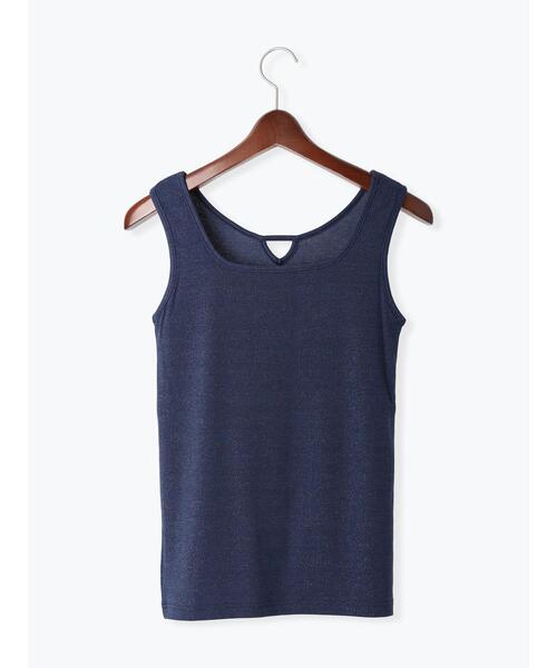 Te chichi（テチチ）の「前後2WAYテレコタンクトップ（タンクトップ・レディース・ブラック/シルバー/チャコールグレー/ブラウン/ネイビー・F）」の21枚目の写真