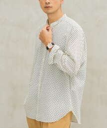 EDIFICE | パターンデシンスタンドカラーシャツ(シャツ/ブラウス)